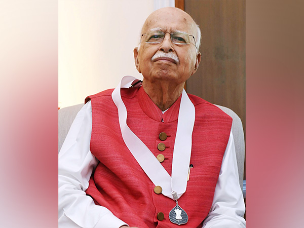 Veteran BJP Leader LK Advani (File Photo/ANI)