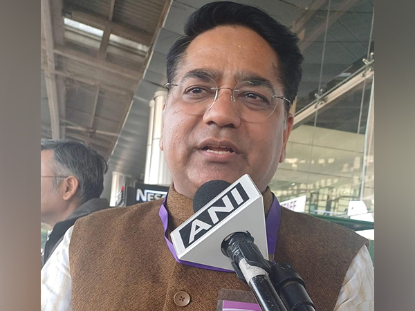 Suresh Singh Rawat, Minister of Water Resources Planning of Rajasthan (Photo/ANI)