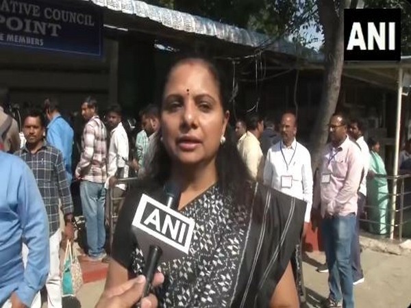 BRS leader and MLC K Kavitha (Photo/ANI) 