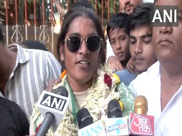 Simran Shaikh. (Picture: ANI)