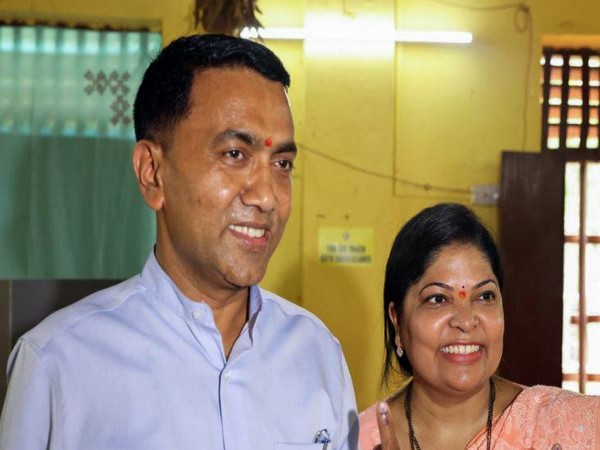 Sulakshana Pramod Sawant, wife of Goa Chief Minister Pramod Sawant (Photo/ANI)