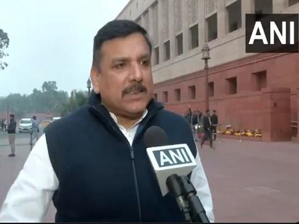 AAP MP Sanjay Singh. (Photo/ANI)