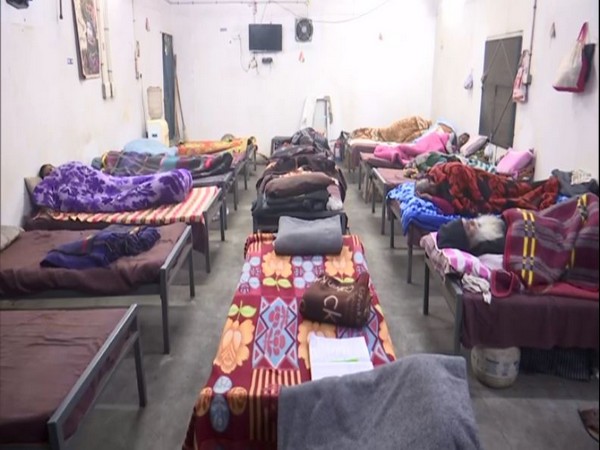 Visual from a night shelter at ISBT. (Photo/ANI)