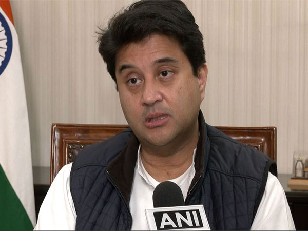 Union Minister for Communications Jyotiraditya Scindia (Photo/ANI)