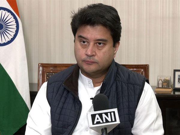 Union Minister for Communications Jyotiraditya Scindia. (Photo/ANI)
