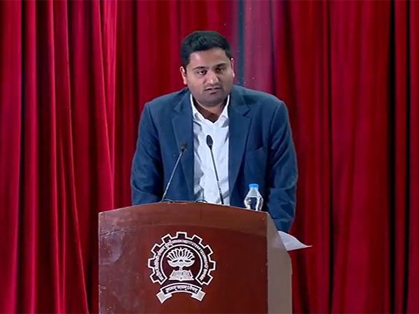 Jeet Adani, Director, Adani Airport Holdings (Photo source: Techfest IIT Bombay/YouTube)