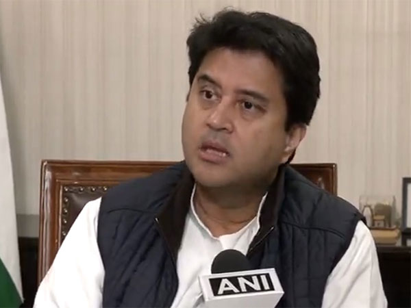 Jyotiraditya Scindia -Union Minister (Photo/ANI)