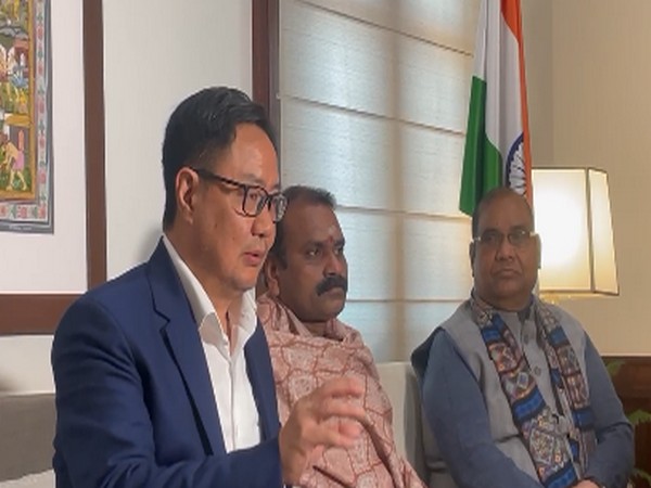 Union Parliamentary Affairs Minister Kiren Rijiju (Photo/ANI)