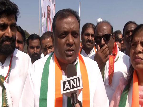 Congress leader Rohin Reddy. (Photo/ANI)