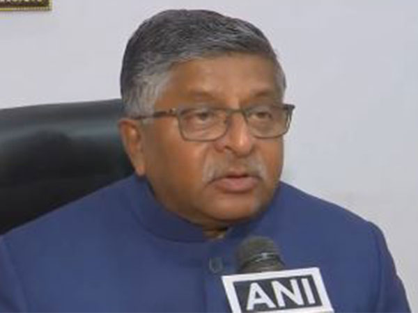 BJP MP Ravi Shankar Prasad (Photo/ANI)