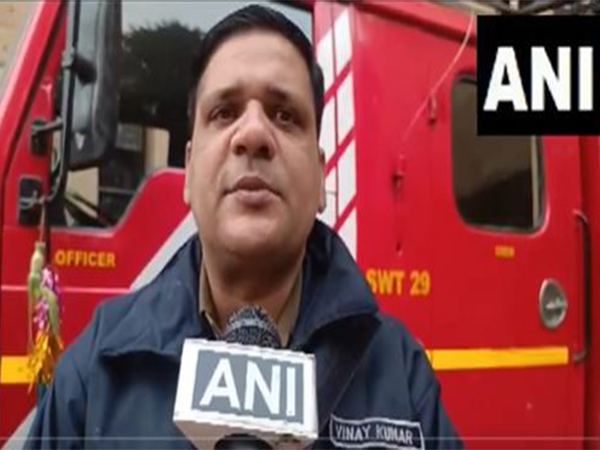  Vinay Kumar, Fire Officer (Photo/ANI)