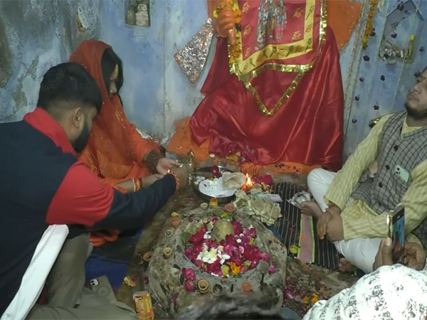 Geeta Pradhan, a former member of Uttar Pradesh Scheduled Castes and Scheduled Tribes Commission (Photo/ANI)