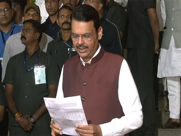 Maharashtra Chief Minister Devendra Fadnavis (Photo/ANI)