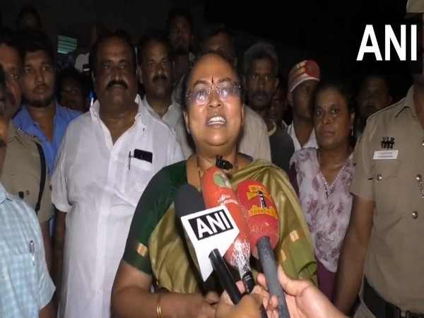 Vellore District Collector Subbulakshmi. (Photo/ANI)