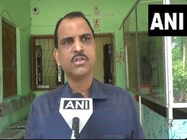 Prakash Rath, Inspector in charge, Udala police station, Mayurbhanj. (Photo/ANI)