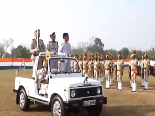 Goa CM inspects a Guard of Honour on Liberation Day (File Photo/ANI)