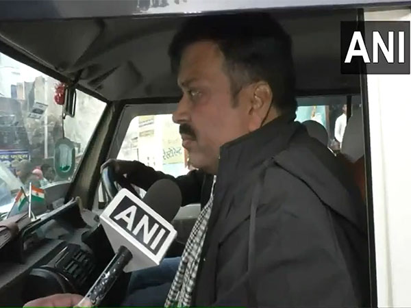 Sub-Divisional Officer (SDO) of Sambhal, Santosh Tripathi (Photo/ANI)