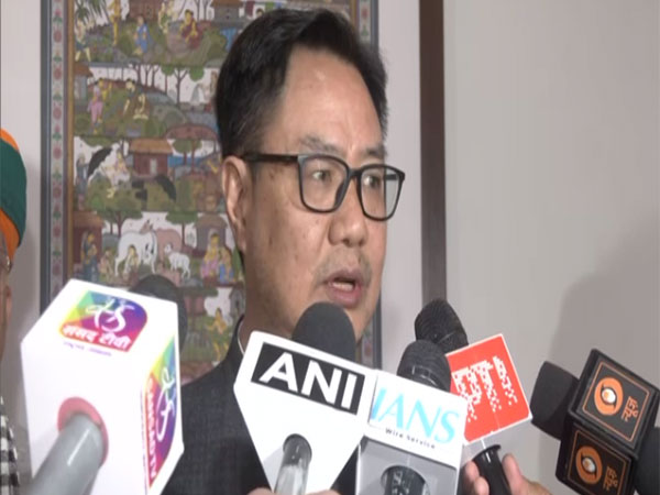 Union Minister Kiren Rijiju (Photo/ANI)