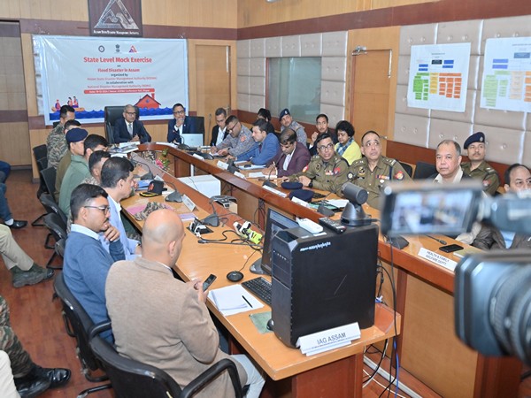 NDMA and ASDMA conducted a state-level Flood Mock exercise  (Photo/ANI)