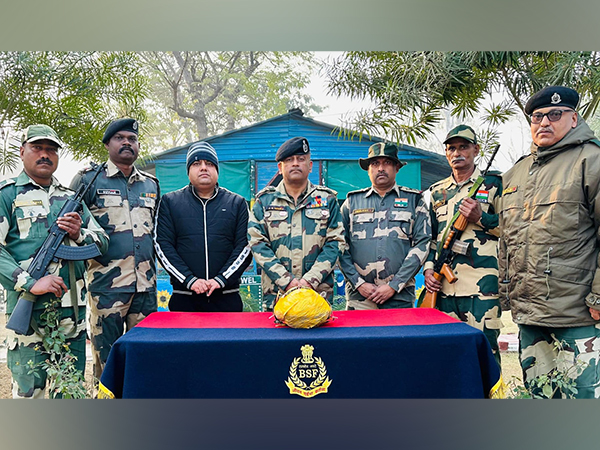 BSF recovers drone and heroin from Punjab Border. (Photo/@BSF_Punjab)