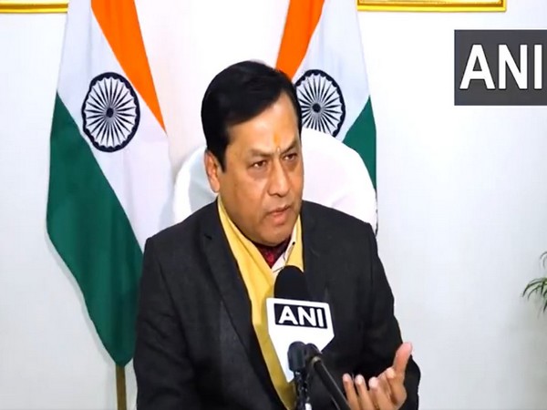  Union Minister Sarbananda Sonowal (Photo/ANI)