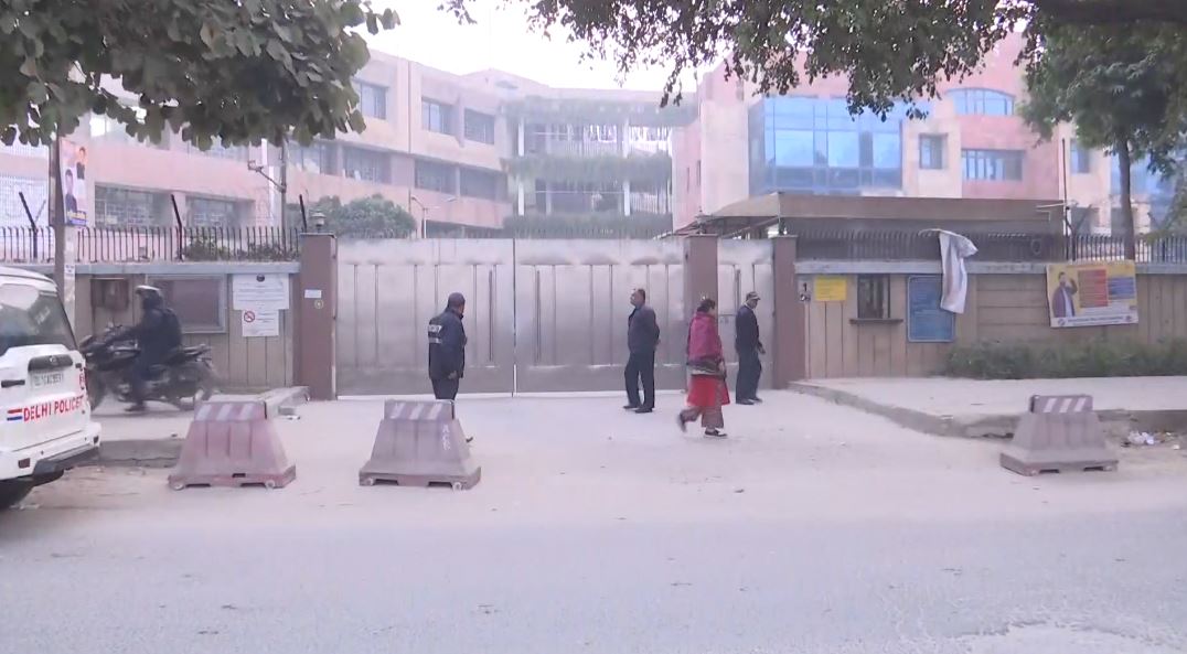 Visual from outside the school. (Photo/ANI)