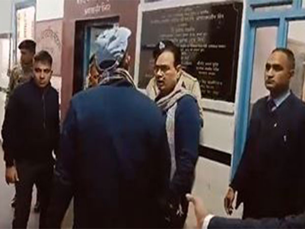 Rajasthan Chief Minister Bhajanlal Sharma at SMS hospital (Source-CMO) 