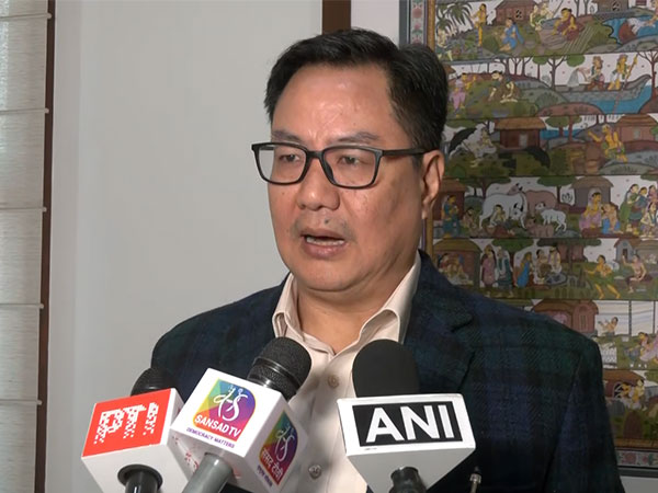 Parliamentary Affairs Minister, Kiren Rijiju (Photo/ANI)