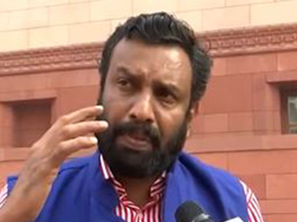 Communist Party of India (CPI) MP Sandosh Kumar (Photo/ANI) 