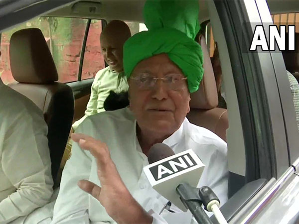 Former Haryana CM and INLD chief Om Prakash Chautala (File Photo/ANI)