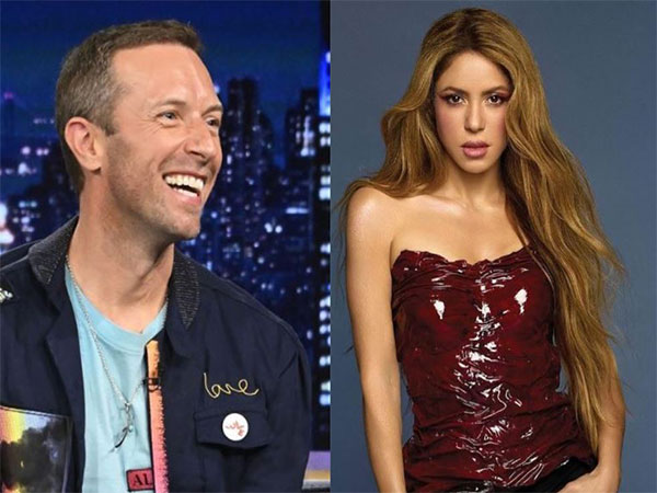 Chris Martin, Shakira (Photo/Instagram/@fallontonight,@shakira)