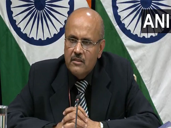 MEA Secretary (CPV & OIA), Arun Kumar Chatterjee (Photo/ANI)