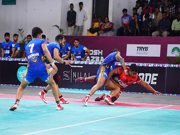 Himalayan Tahrs in action during day-6 of Yuva Kabaddi Series (Image: YKS media)
