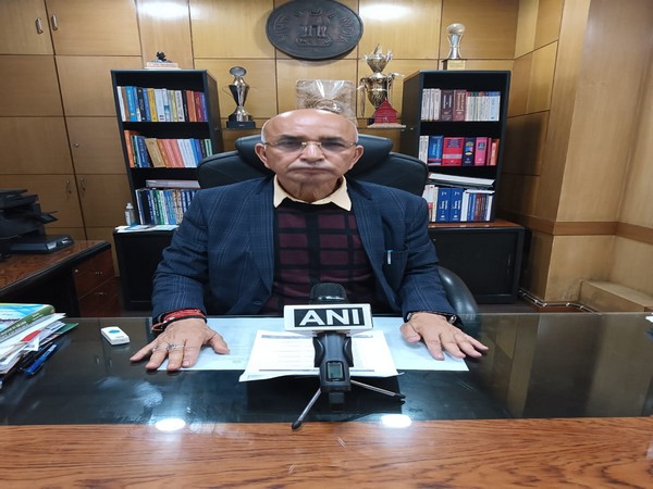 Prof. Ganga Prasad Prasain, VC Tripura University. (Photo/ANI)