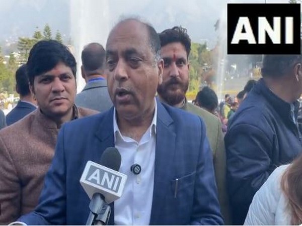 Himachal Pradesh Assembly LoP Jairam Thakur. (Photo/ANI)