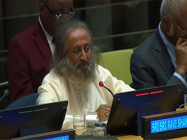  Spiritual Guru Sri Sri Ravi Shankar (Photo/UNTV)