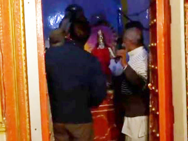 ASI surveys Kalki Vishnu temple in Sambhal (Photo/ANI)