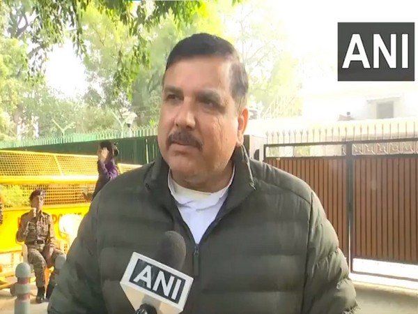 Aam Aadmi Party (AAP) MP Sanjay Singh (Photo/ANI)