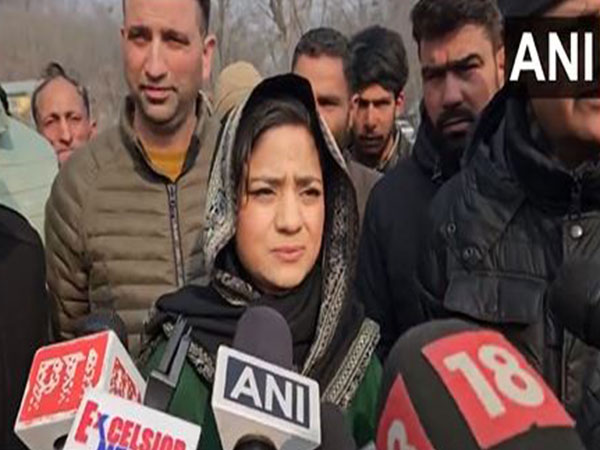 People's Democratic Party (PPD) leader Iltija Mufti (Photo/ANI)