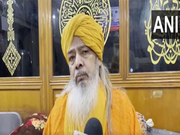 Spiritual Head of Ajmer dargah, Syed Zainul Abedin Ali Khan (Photo/ANI)