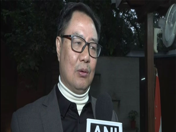 Parliamentary Affairs Minister Kiren Rijiju (Photo/ANI)