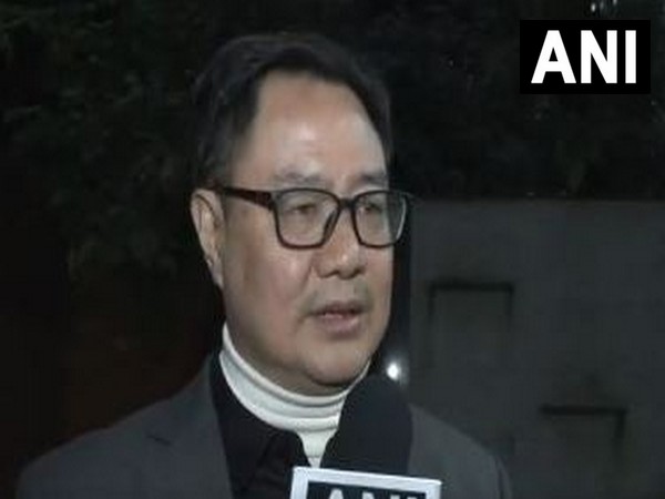 Union Parliamentary Affairs Minister Kiren Rijiju (Photo/ANI)