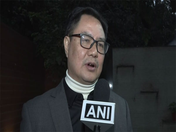 Parliamentary Affairs Minister Kiren Rijiju (Photo/ANI)