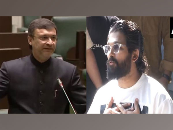 Akbarauddin Owaisi  (Telangana Assembly)(Photo/Allu Arjun (Photo/ANI)
