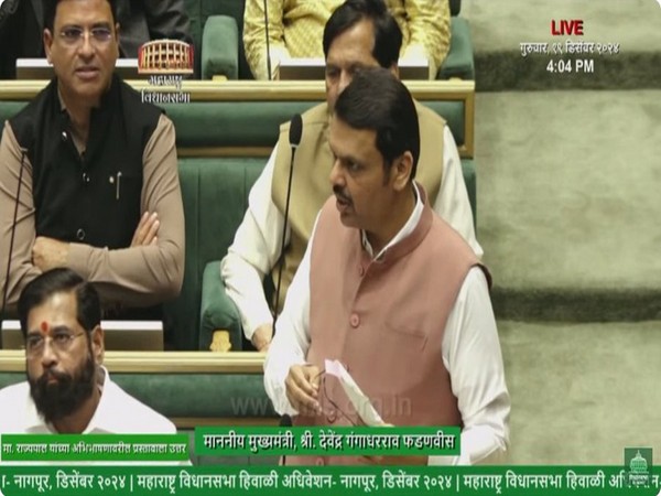 Maharashtra Chief Minister Devendra Fadnavis (File photo/ANI)