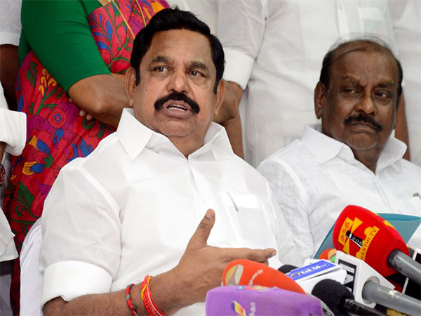 AIADMK general secretary Edappadi K Palaniswami (File photo/ANI)