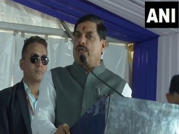 Madhya Pradesh Chief Minister Mohan Yadav at Yuva Udyami Manch Summit 2024  (Photo/ANI)