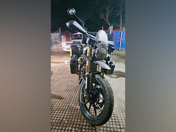 Security forces seized motorcycle of accused (Photo/ANI)