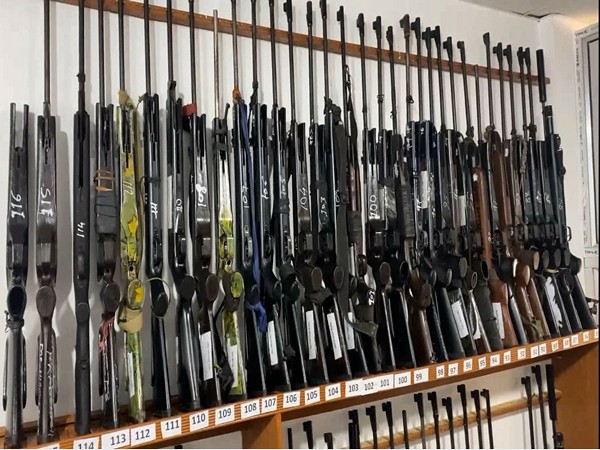  Surrendered air guns (Photo/ANI)