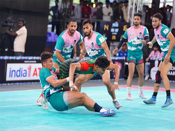 Vasco Vipers and Himalayan Tahrs in action during Yuva Kabaddi Series (Image: YKS)